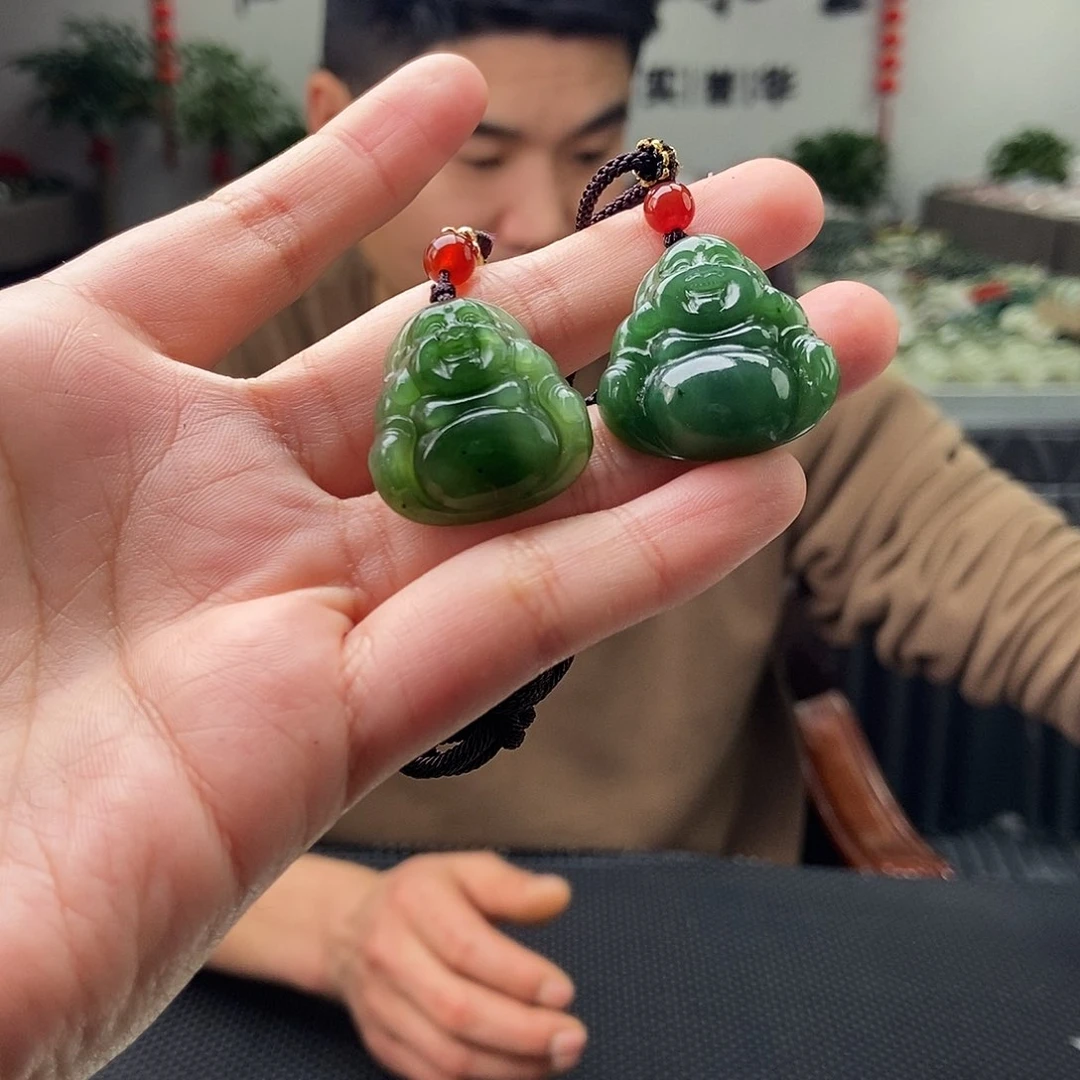 和田玉颜色多样性发拍一发一未镶嵌