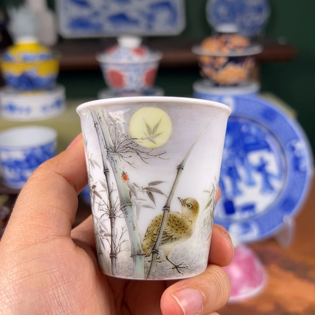 【闪购商品】杯论艺堂-竹报平安杯