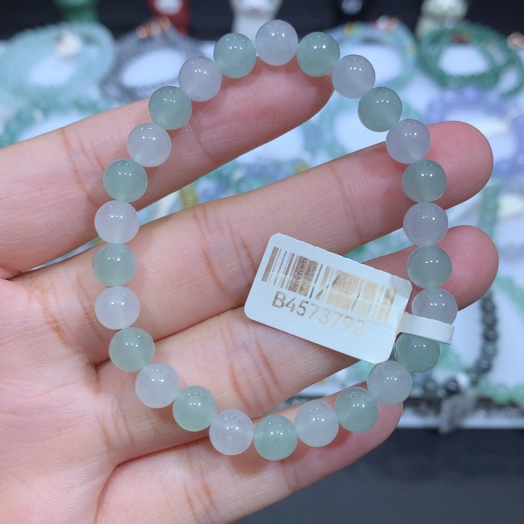 翡翠未镶嵌手串天然