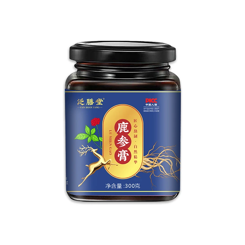 山楂鹿参膏含桑葚黄精玉竹枸杞茯苓莲子桂圆专用养生冲饮品