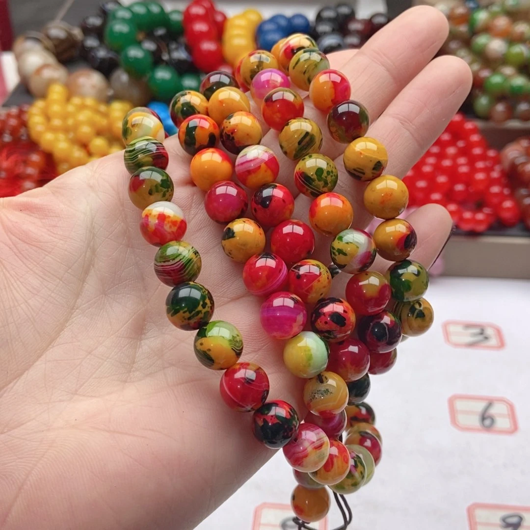 【闪购商品】玛瑙/玉髓手链未镶嵌可****子