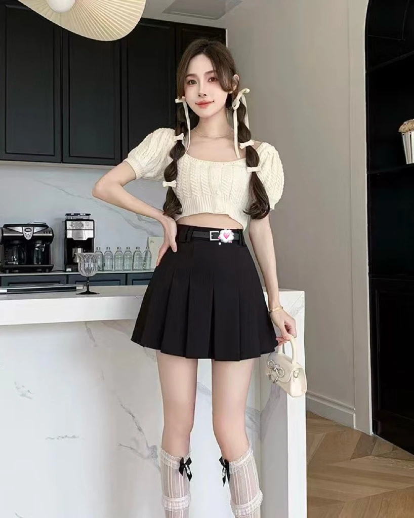 新疆包邮“玄带雅褶”2203#百褶裙带腰带