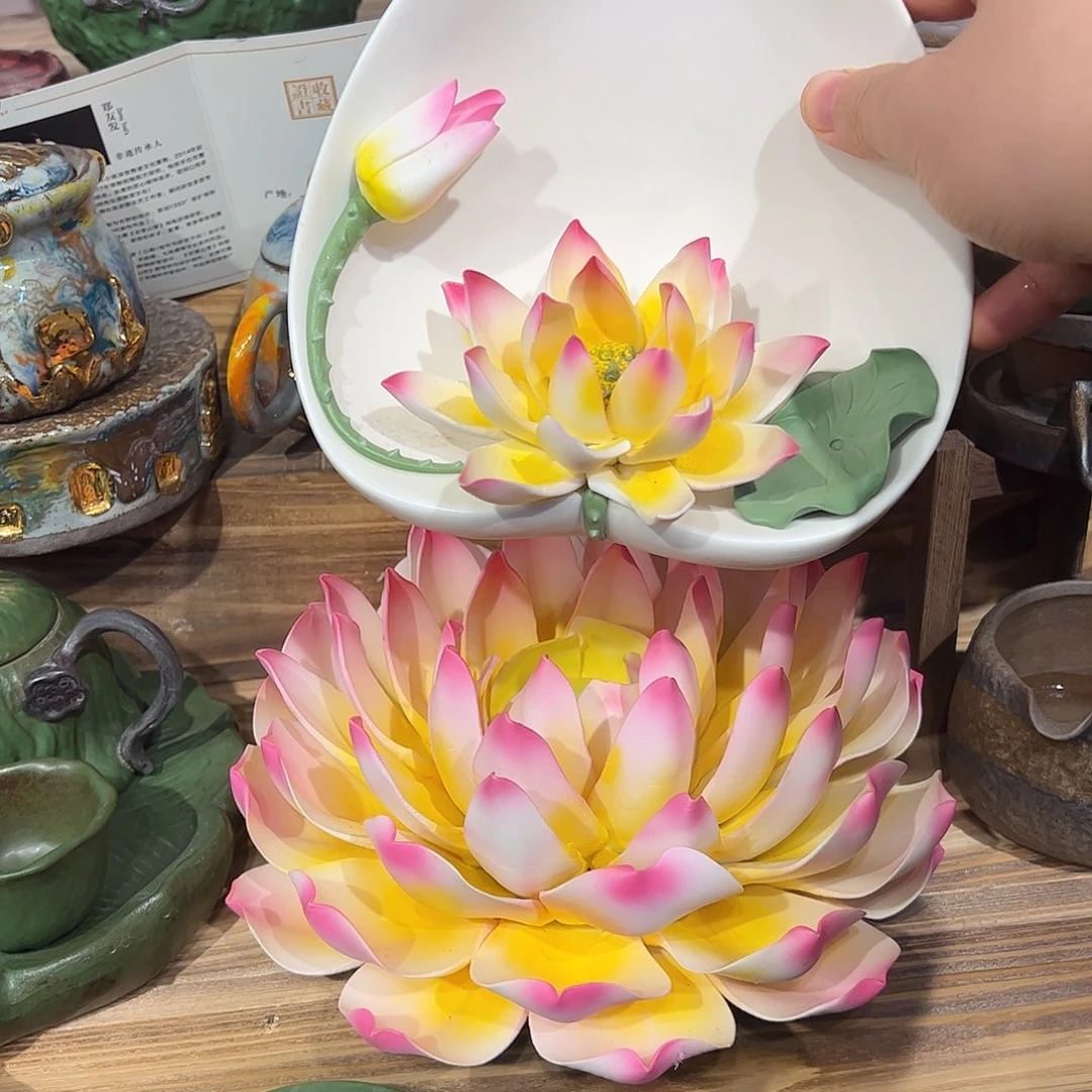 原矿粗陶裸烧工艺，越养越润出彩豆*