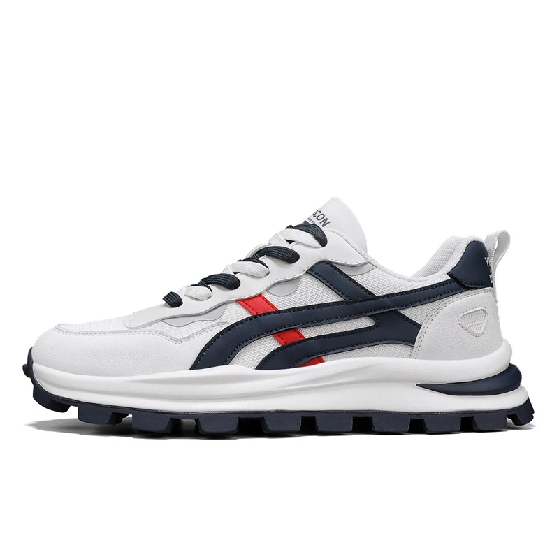 男鞋春季新款百搭时尚休闲运动鞋夏季透气潮流老爹鞋男轻便跑步鞋