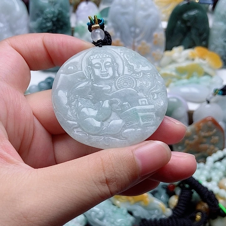 吊坠(不含链)未镶嵌翡翠1