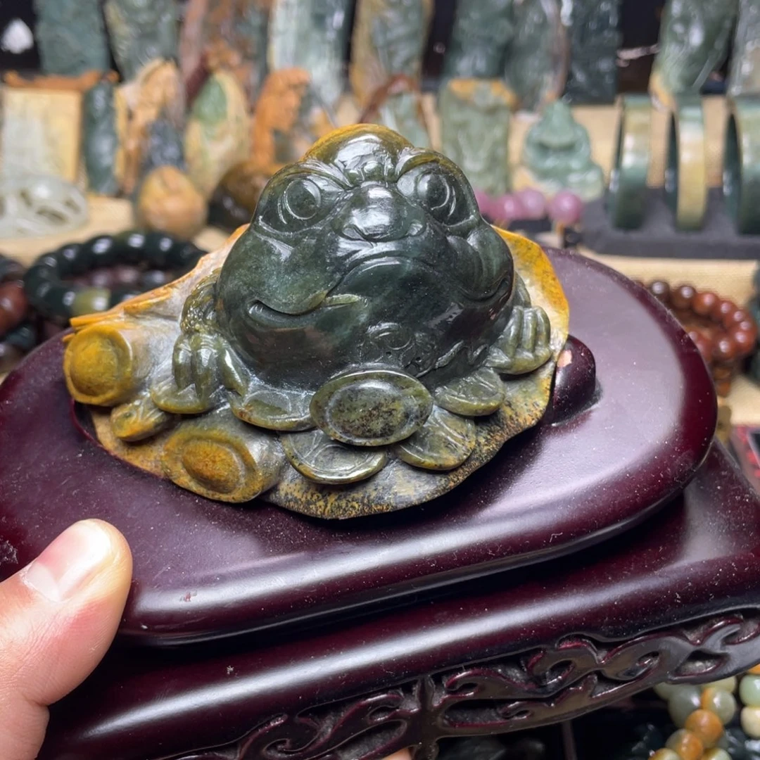 岫岩河磨玉（透闪石质玉）未镶嵌颈饰