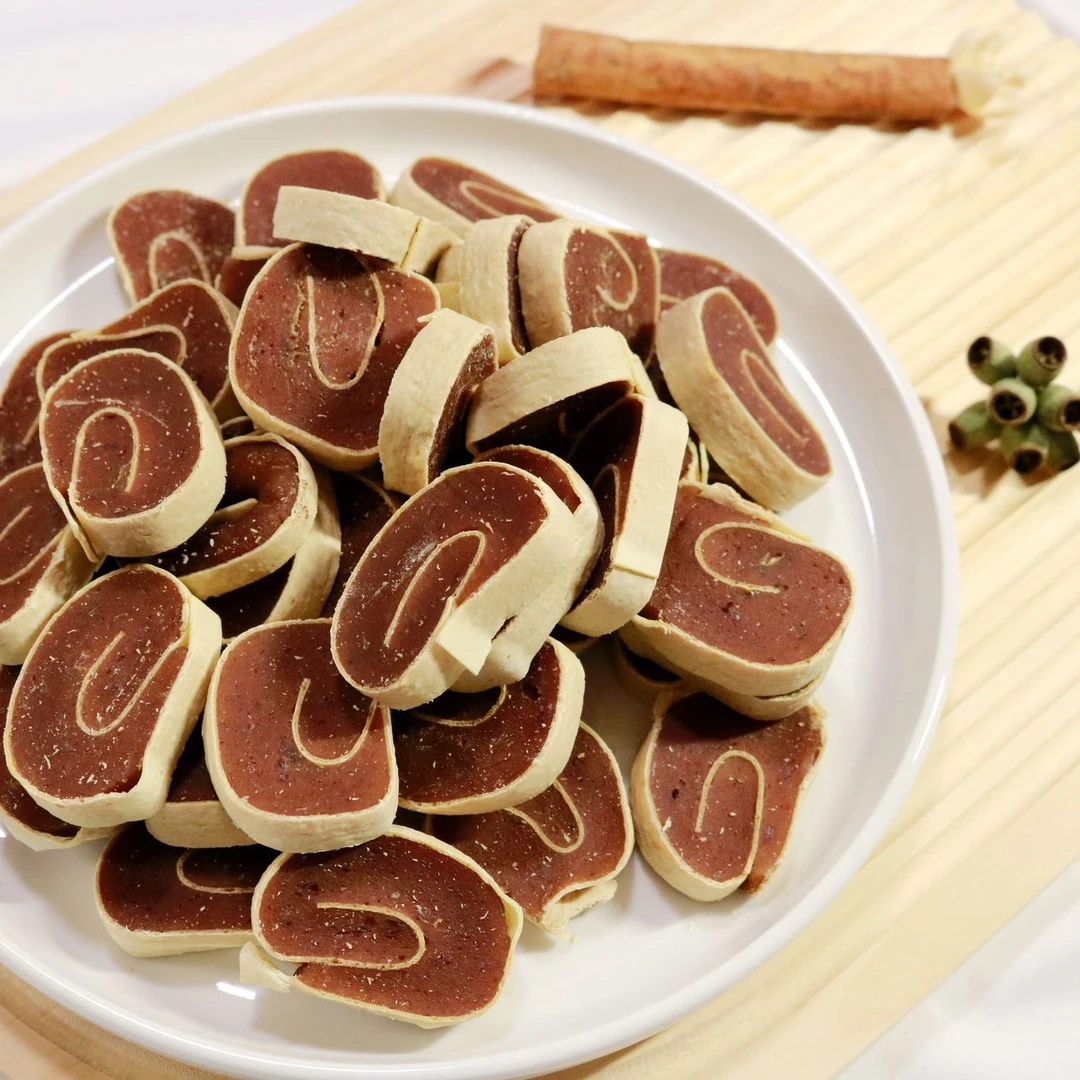 【鸭肉鳕鱼卷】大美宠物狗狗零食泰迪比熊祛泪痕鸭肉美毛磨牙洁齿