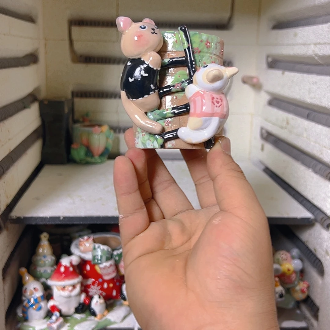 老梧家的手工多肉花盆