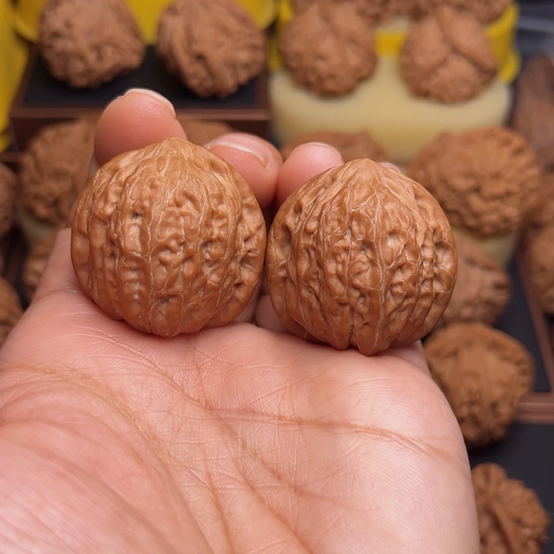 文玩核桃把件高桩铁锤34左右