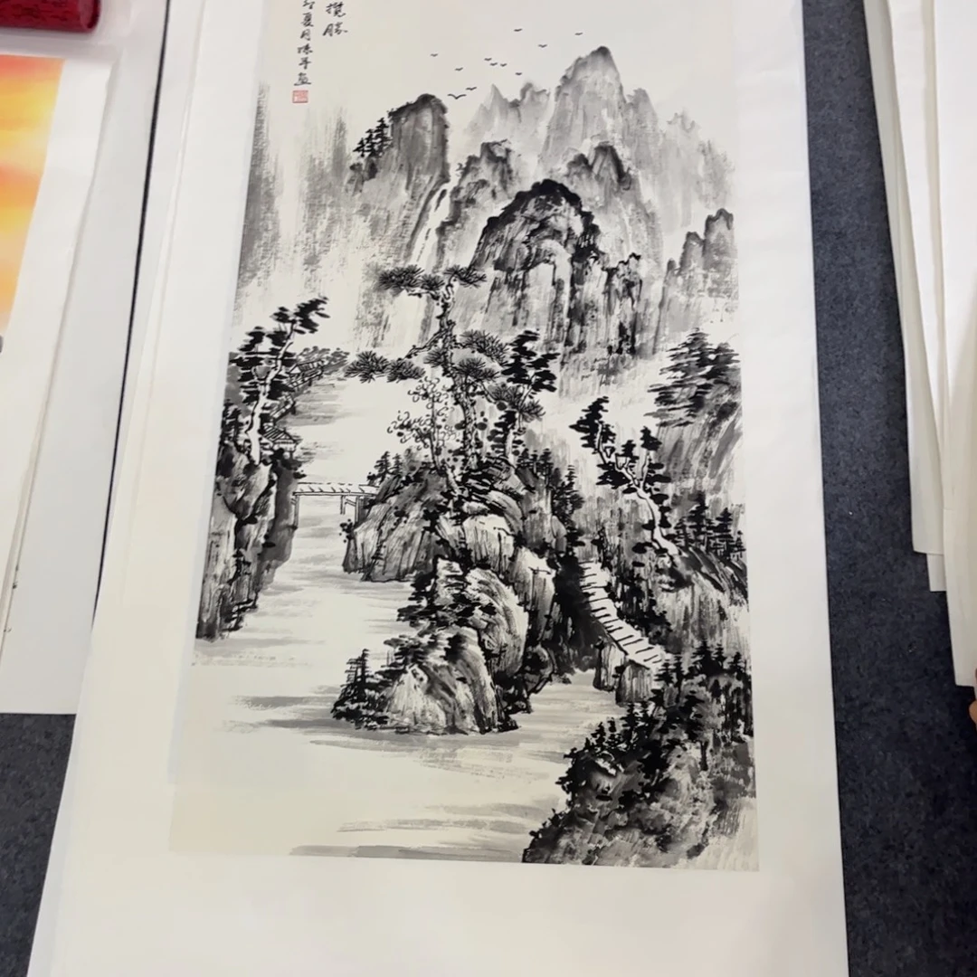 国画LD国画单幅任发