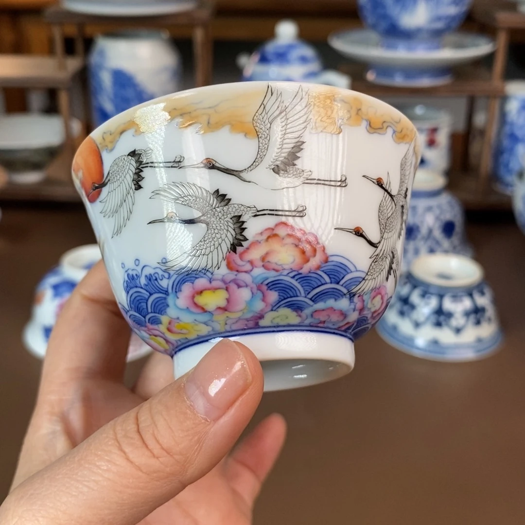 夏***生景德镇陶瓷手工手绘