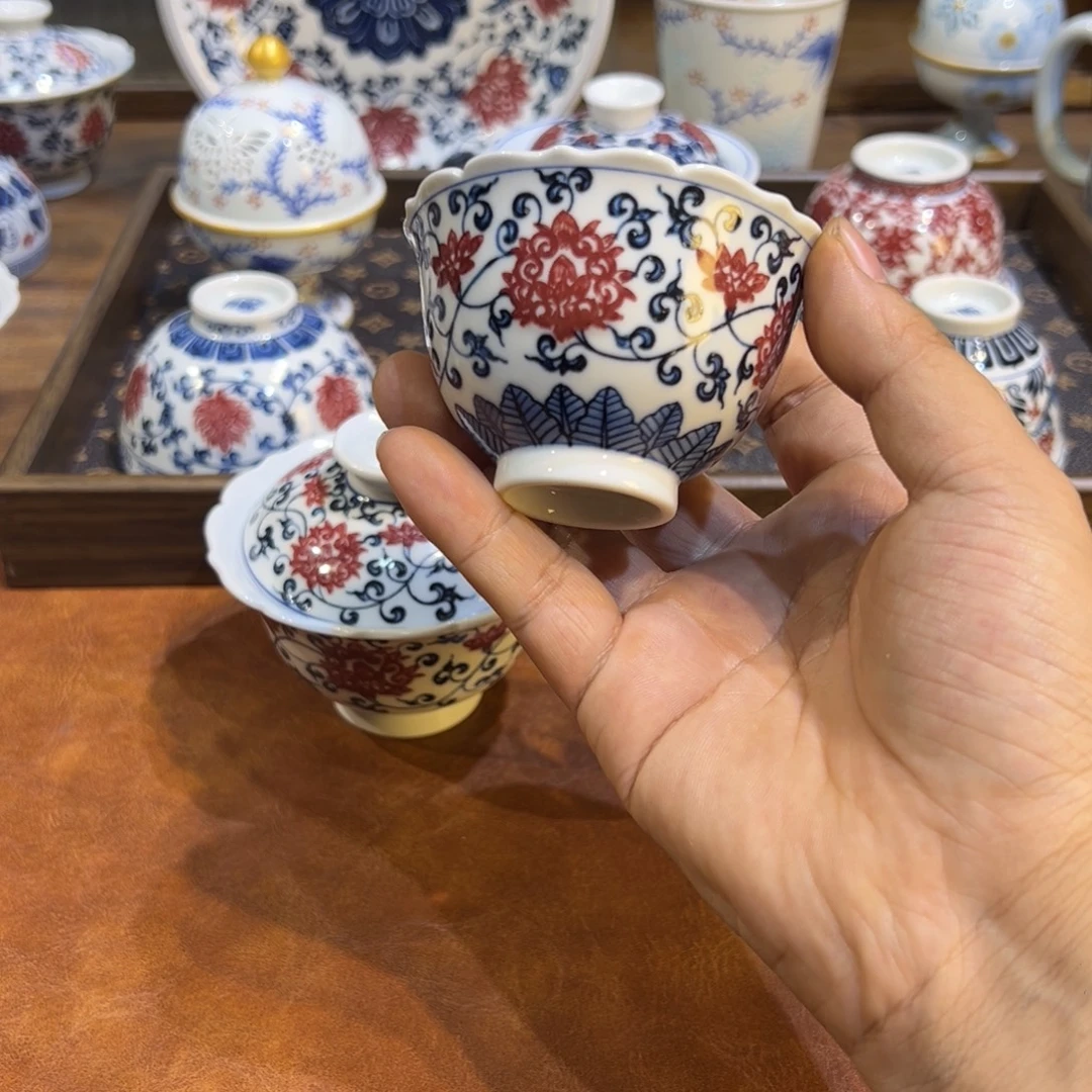 摆件陶瓷景德镇茶器啊百宝箱