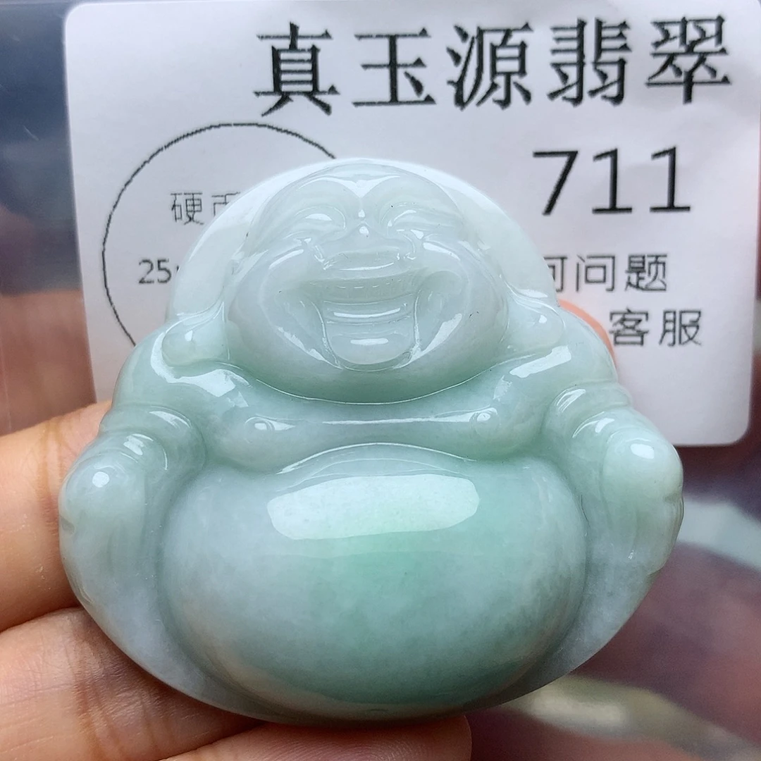 翡翠未镶嵌颈饰711