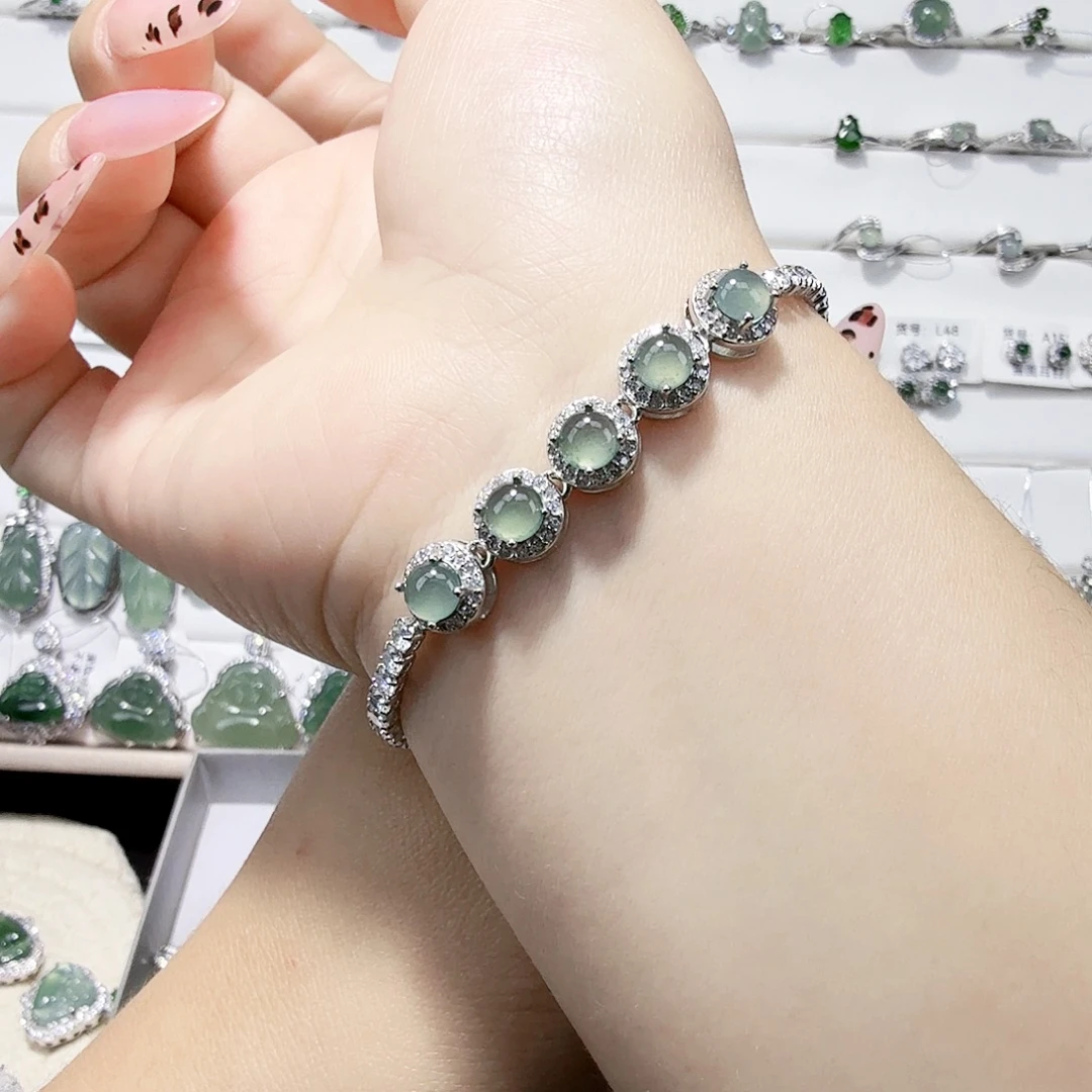 ***ㅤ翡翠未镶嵌颈饰翡翠