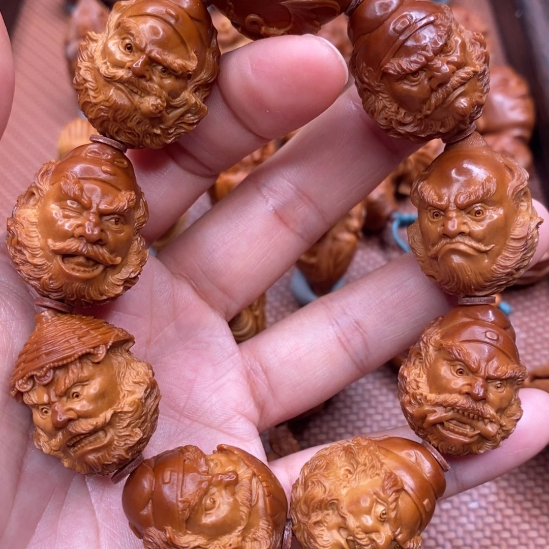 画***北手串/手链橄榄核钟馗