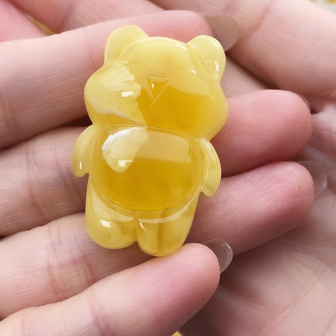 琥珀吊坠(不含链)未镶嵌