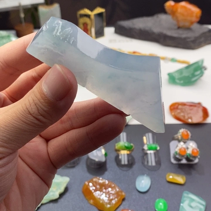 定制翡翠未镶嵌包工