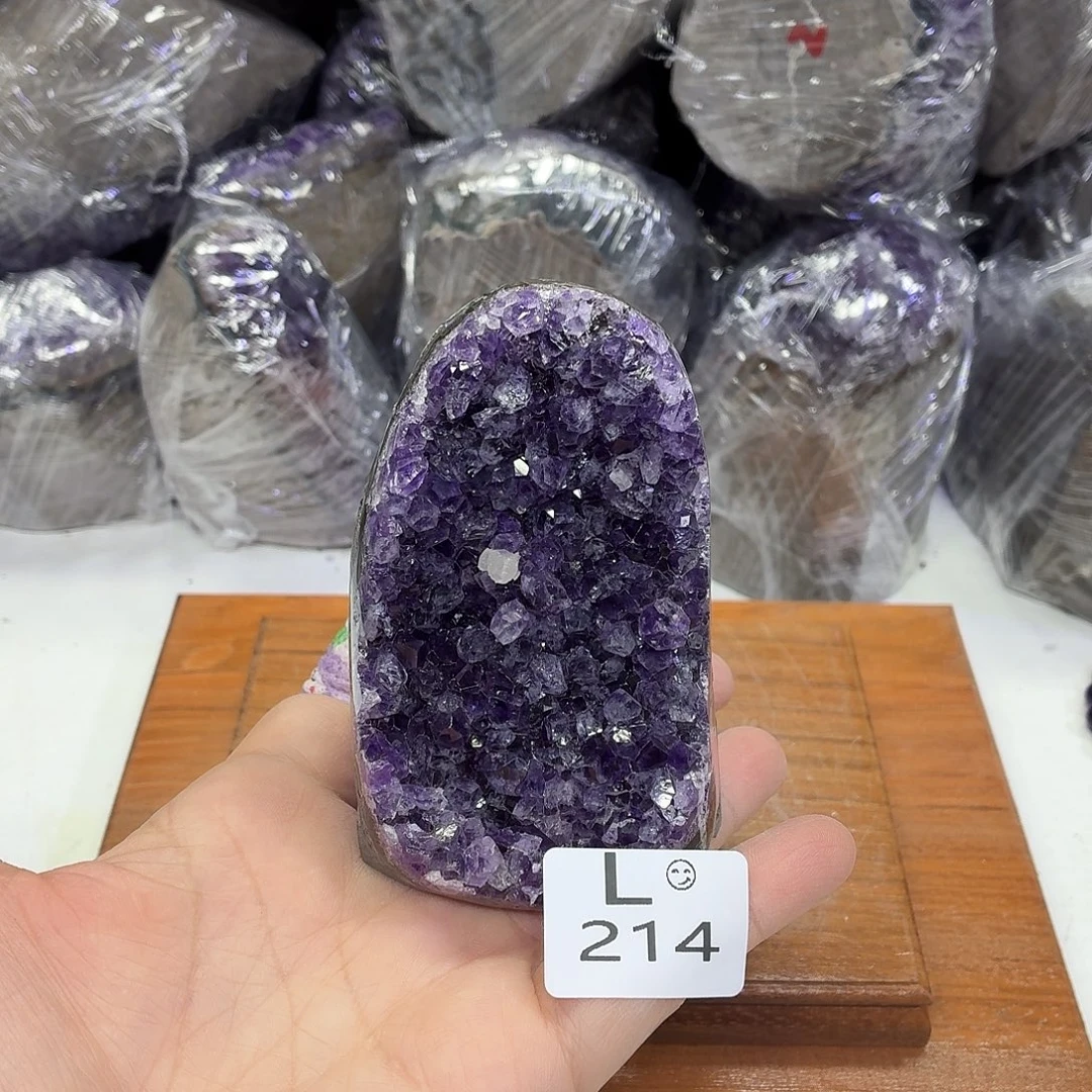 摆件水晶未镶嵌天然紫水晶