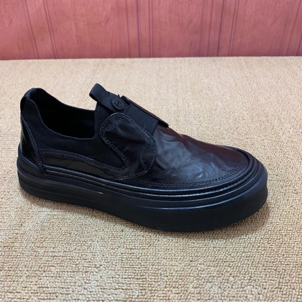 广州春季新款纯皮男鞋！0015-1