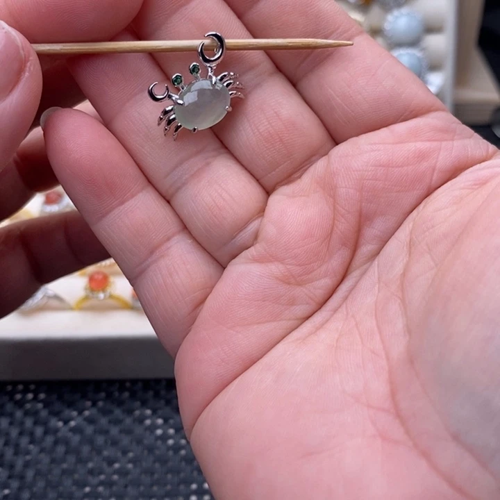 未镶嵌戒指翡翠糖*缅甸