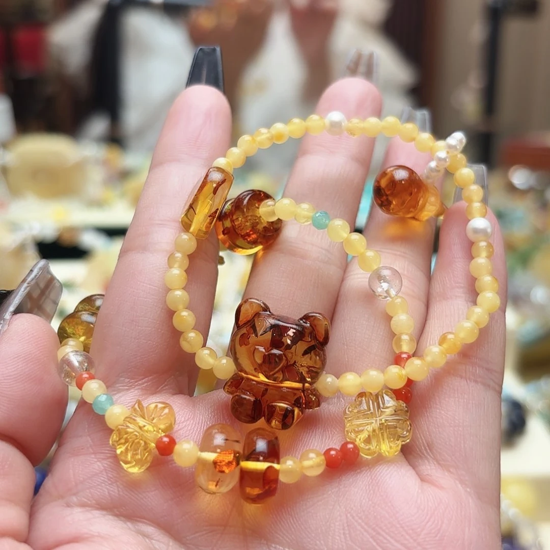 琥珀手链未镶嵌琥珀