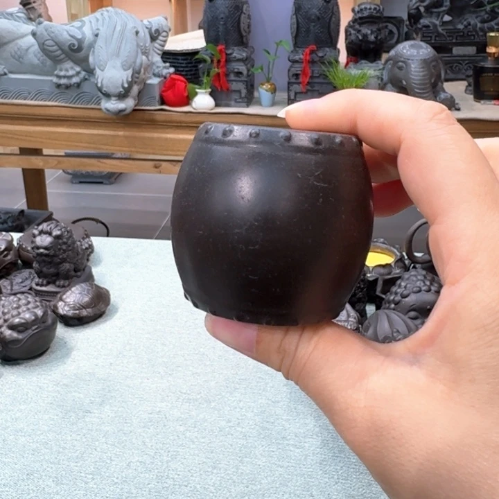 西安石晋錾石雕手工雕刻摆件