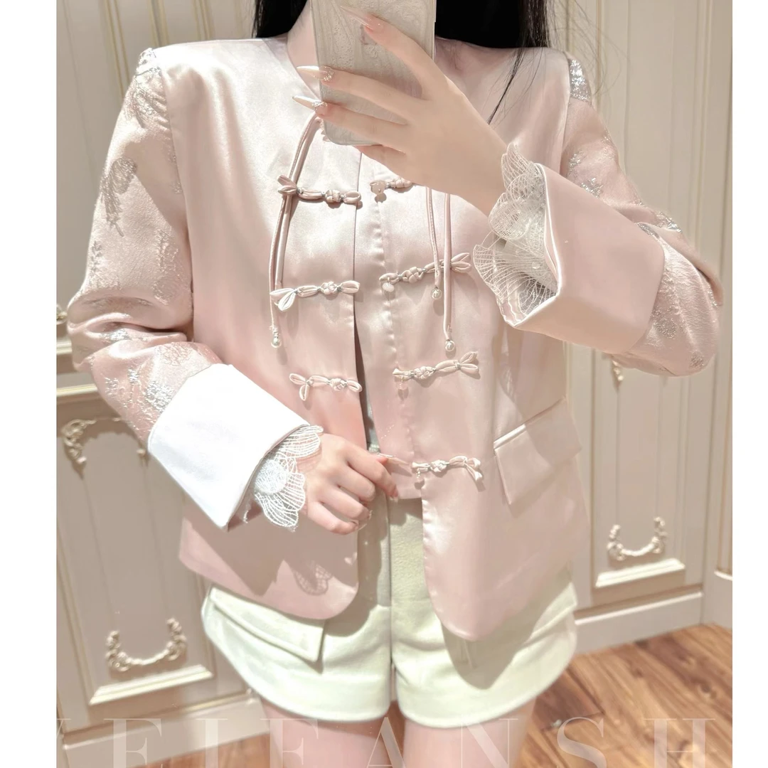 WEIFANSHU/魏凡舒【福蝶】新中式国风开衫