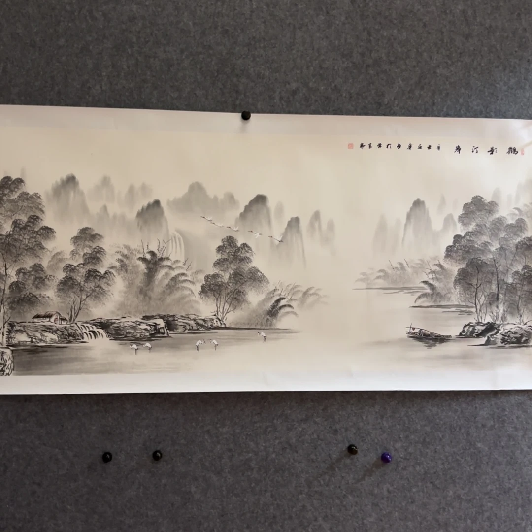国画国画作品陆远华山水花鸟精品
