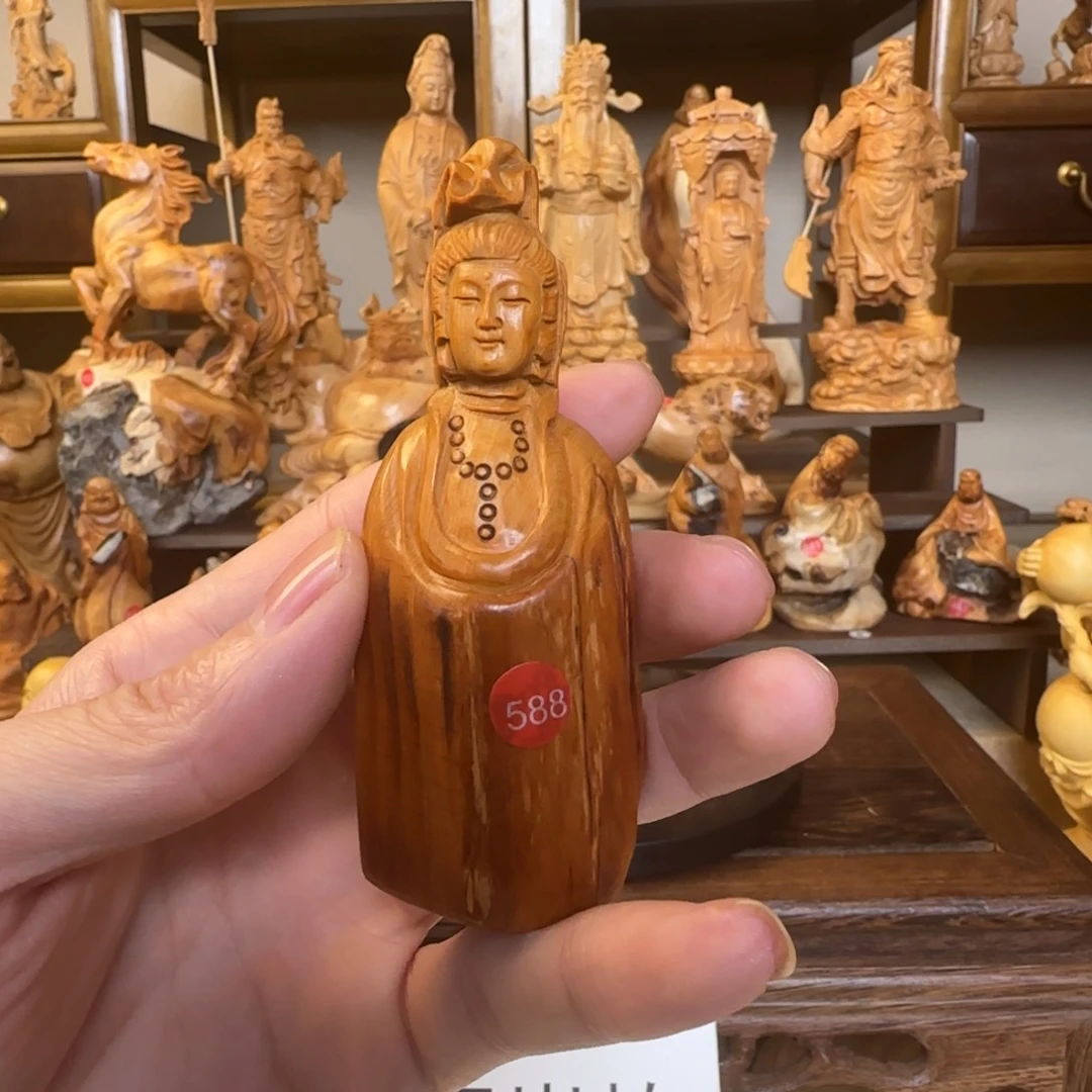 崖柏小木匠艺雕一物一拍