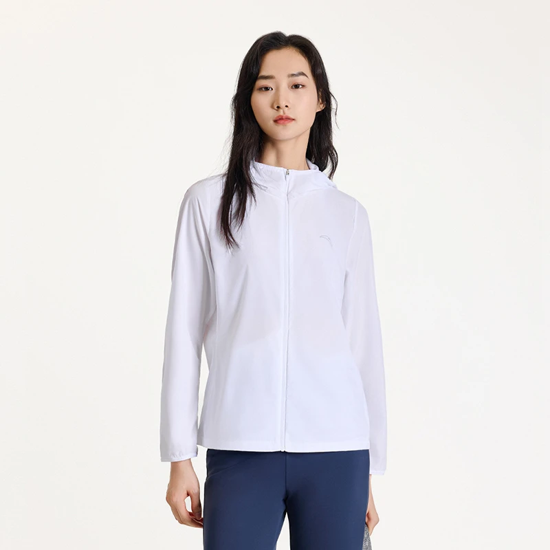 安踏进阶跑防风抗紫外线女子防晒衣162525607