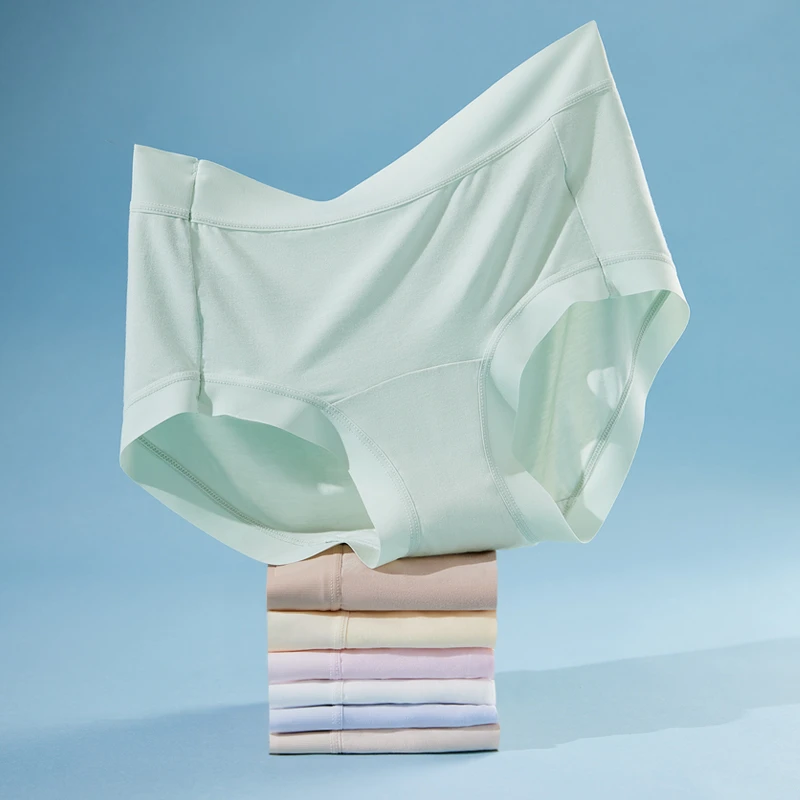 千奈美柔软亲肤莫代尔底档无痕高腰内裤DRP601.10