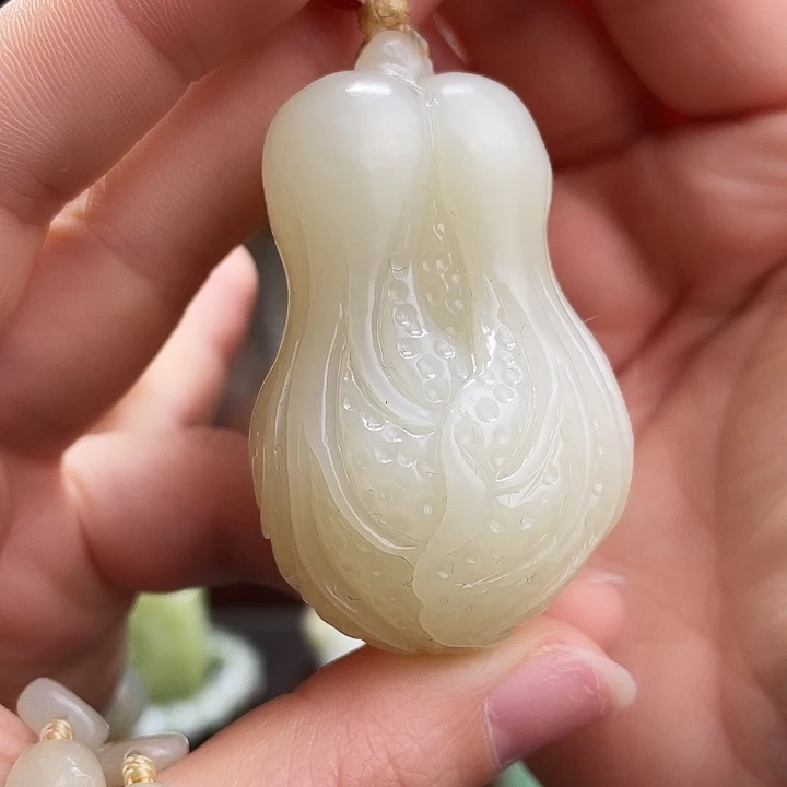 和田玉挂件未镶嵌定制发货