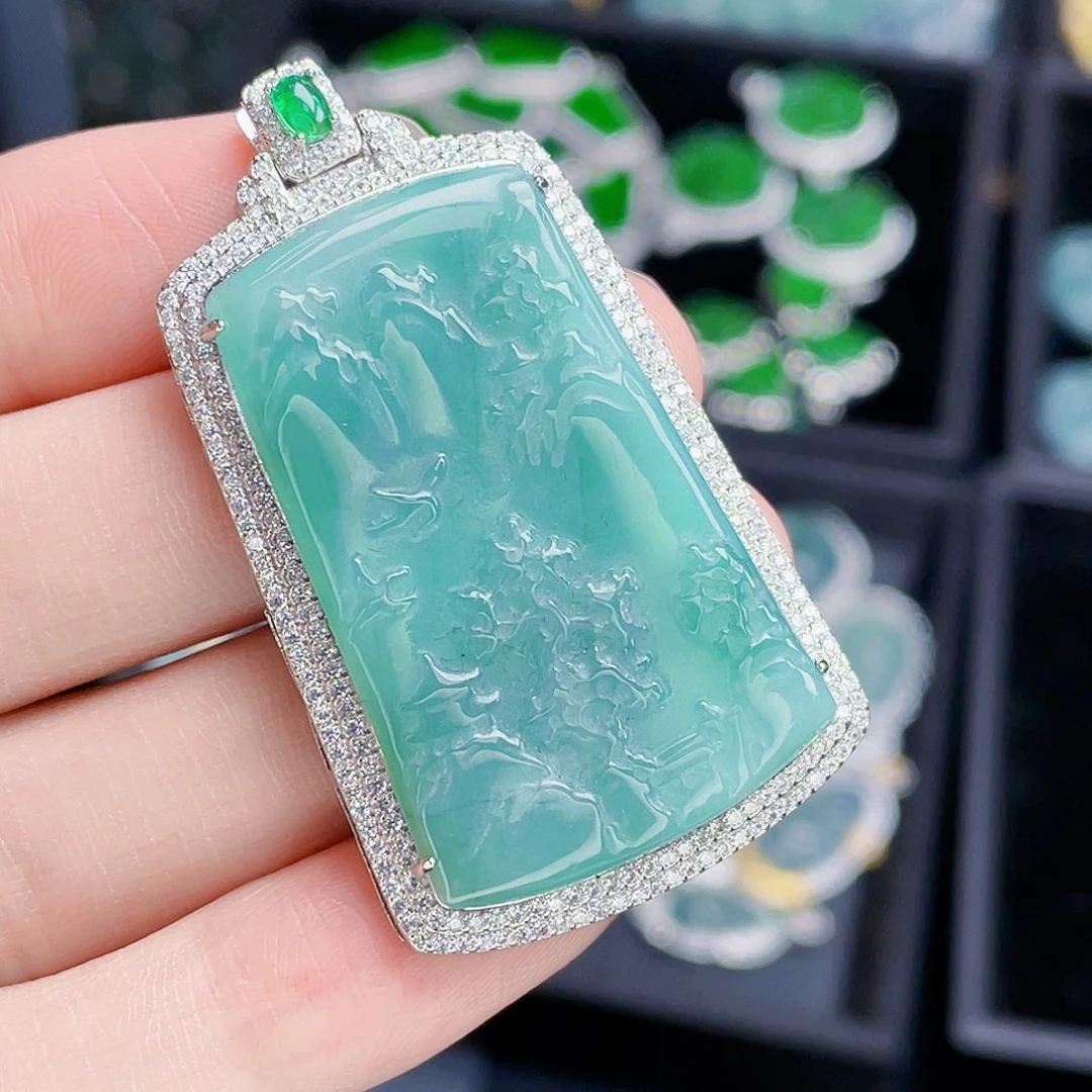 翡翠吊坠(不含链)未镶嵌