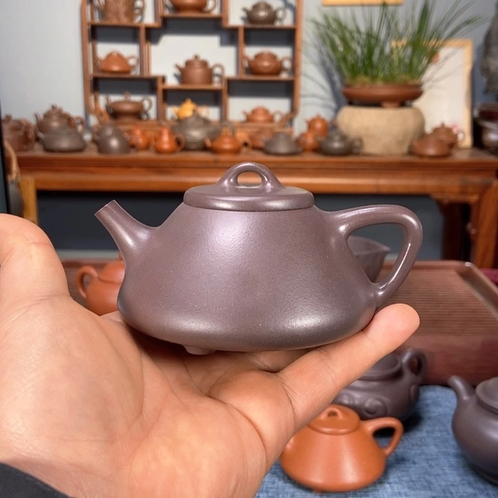 紫砂茶壶迷*香天青子冶