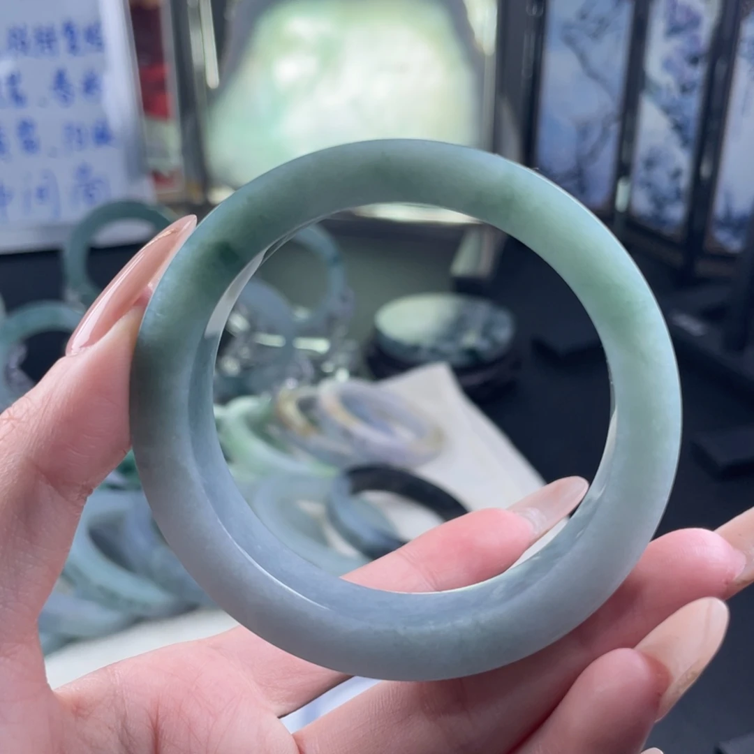 定制翡翠未镶嵌正圈纹裂漏