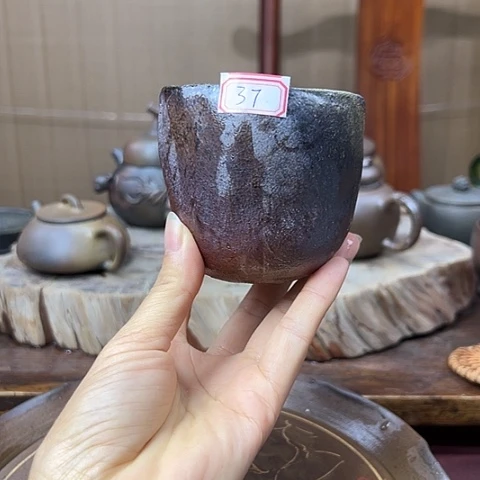 戬谷龙窑坭兴陶柴烧壶37