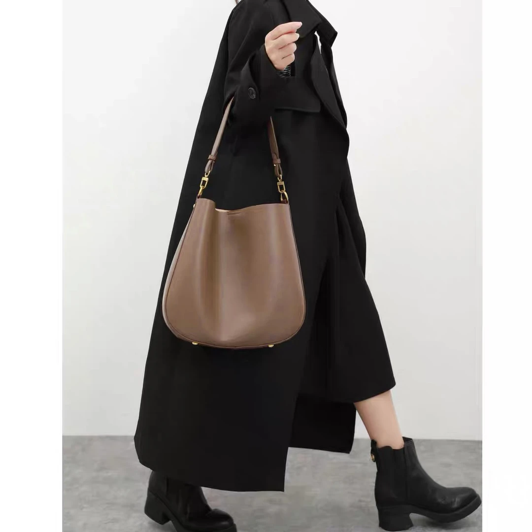 真皮牛皮单肩包-DQ001