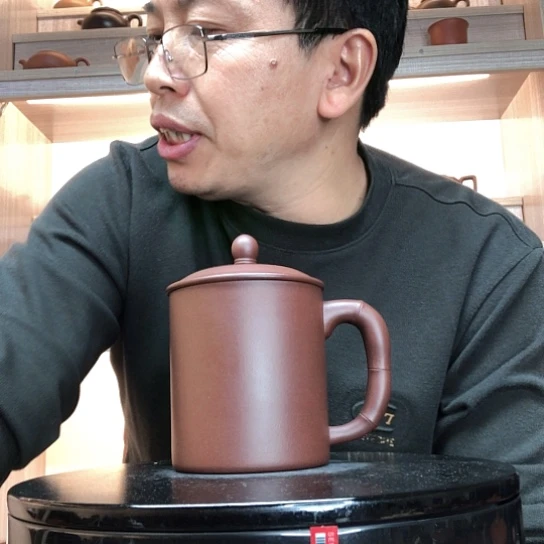 茶杯紫泥办公杯容量450