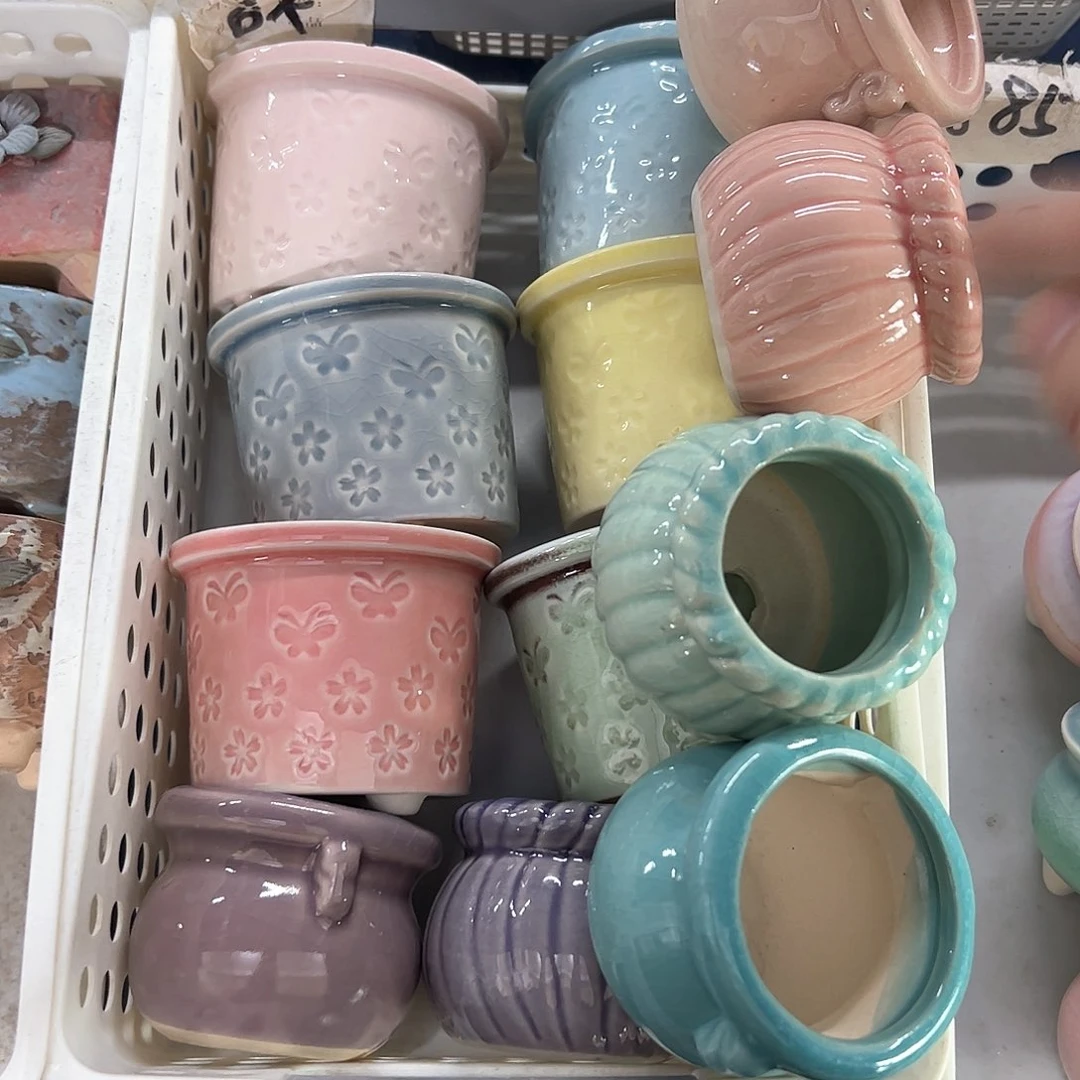 陶瓷多肉小花盆@@2050