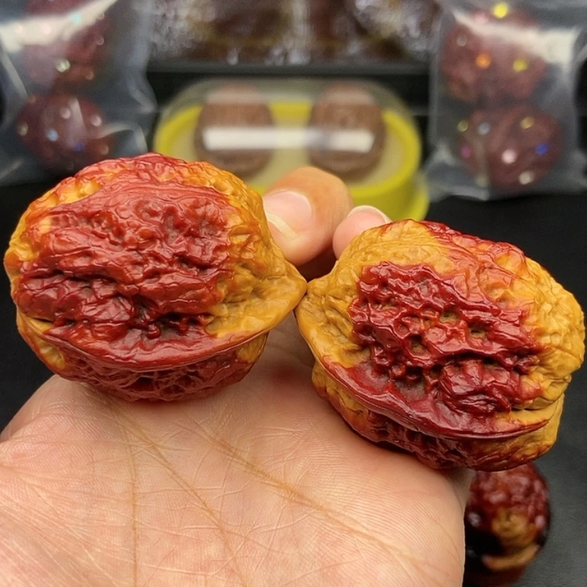 【闪购商品】把件文玩核桃41尺金蟾王