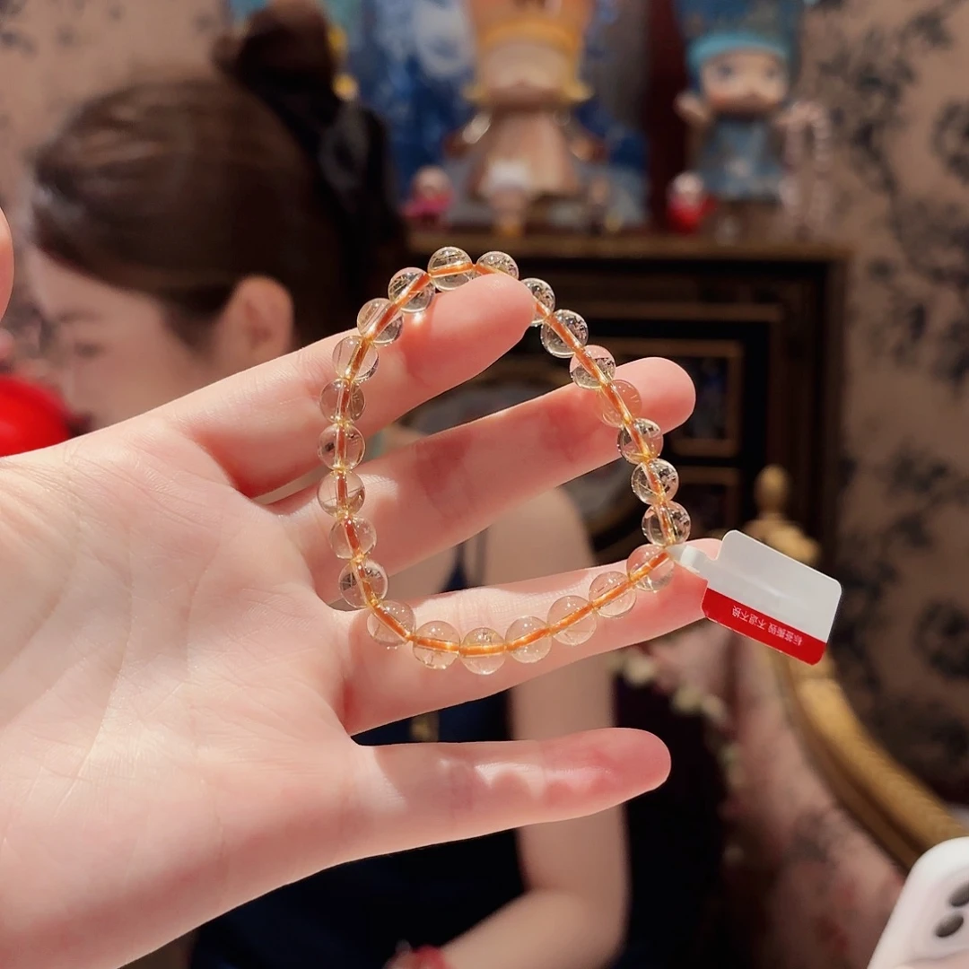 水晶手链未镶嵌多样性发其一