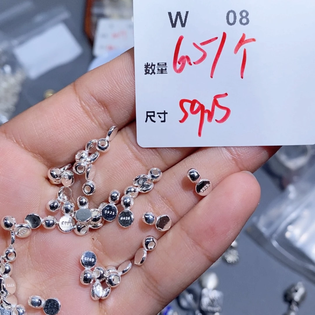 银S925镶嵌颈饰水晶W08