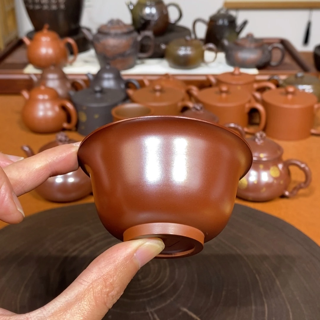 志***远广西钦州坭兴陶茶具