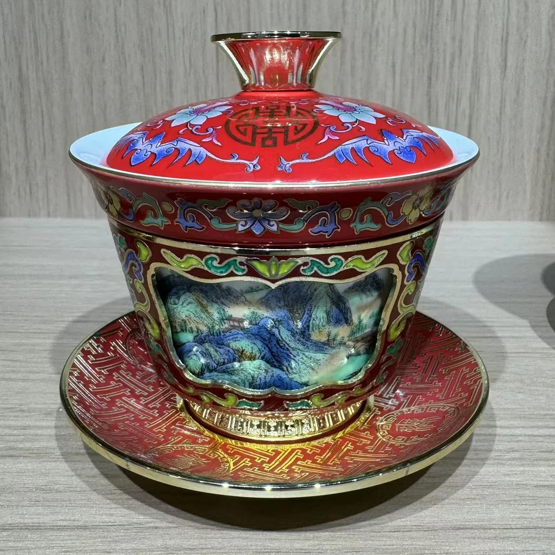 宏泰·瓷源 景德镇高端赏瓷  转心杯