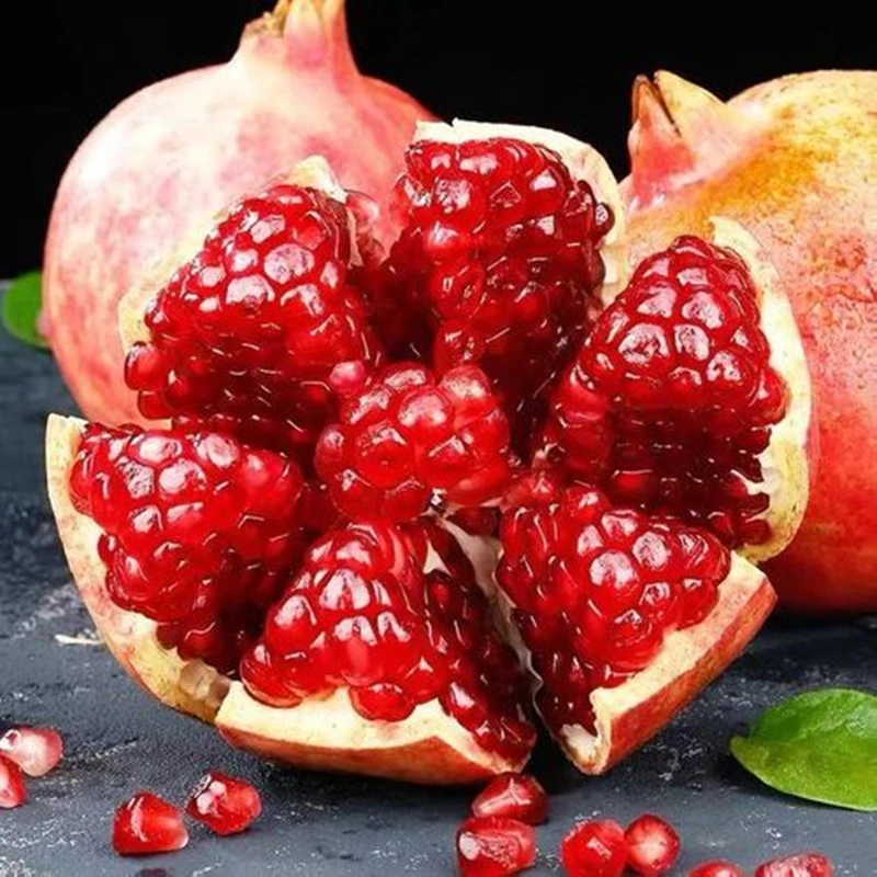 四川会理突尼斯软籽石榴红宝石石榴当季水果鲜甜多汁