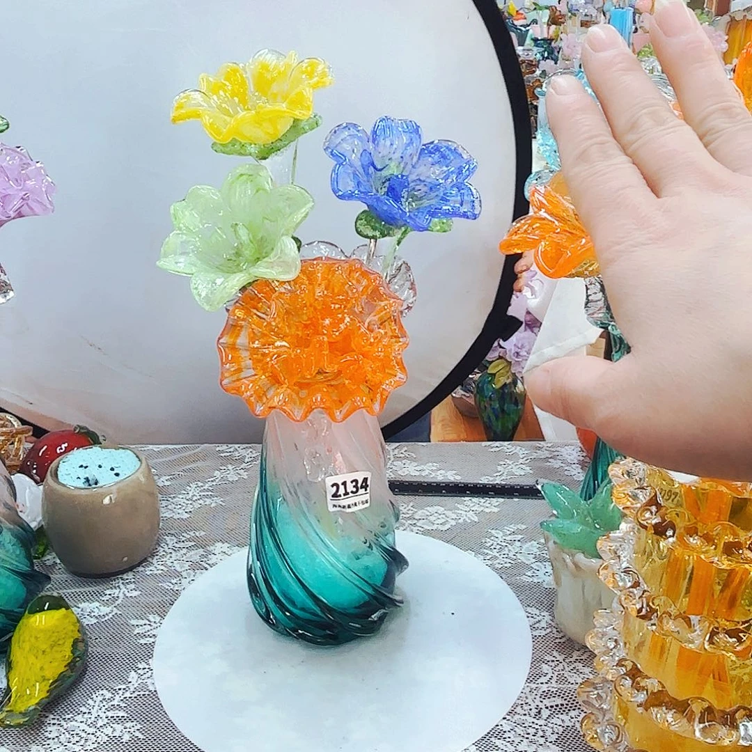 琉璃花瓶花器艺术品