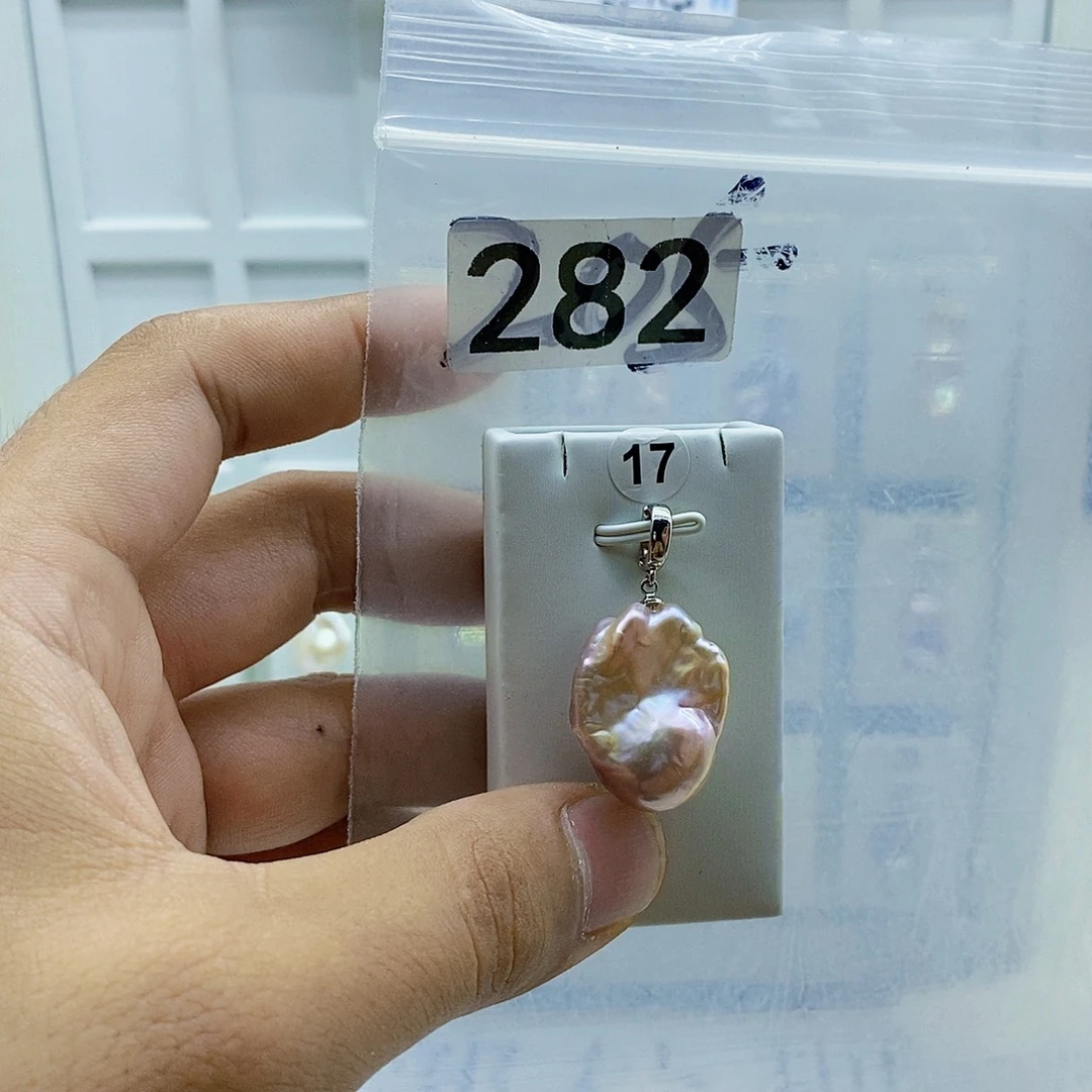 颈饰合金淡水珍珠