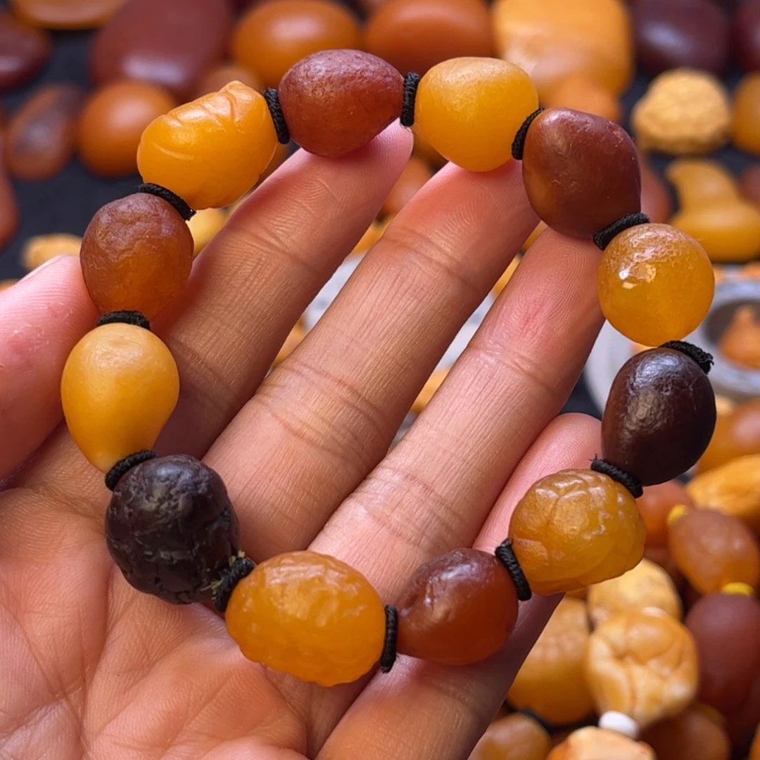 琥珀裸石未镶嵌天然蜜蜡