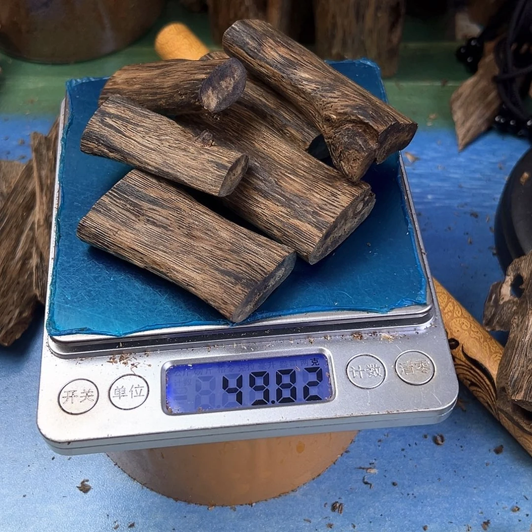 密***蜂香料绿奇楠平安无事牌49.8克