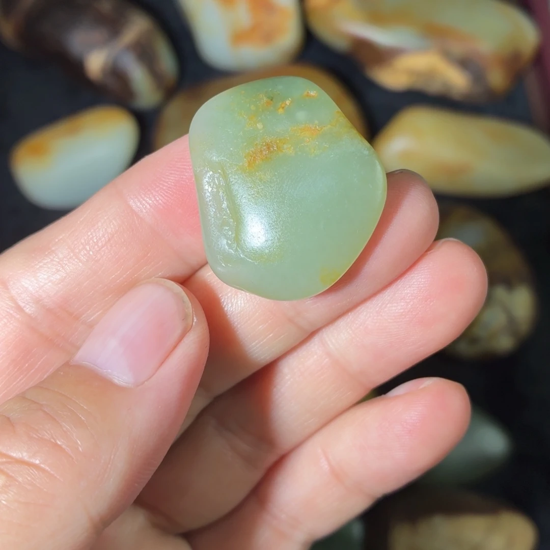 和田玉未镶嵌挂件13.1